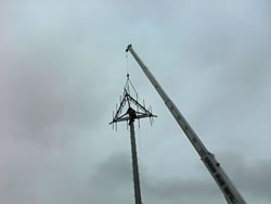 Assembling New Cell tower